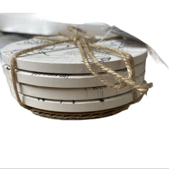 Mickey Mouse and Friends Coaster Set Sketch Minnie Drink Home Furniture Parks - Picture 7 of 7